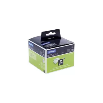   Etikett Dymo LW nyomtatóhoz műanyag 36x89mm, 260 db etikett/doboz, Original, átlátszó