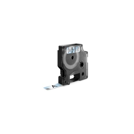 Feliratozógép szalag Dymo D1 S0720500/45010 12mmx7m, ORIGINAL, fekete/víztiszta