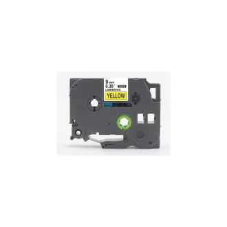   Feliratozógép szalag, Brother TZE621 9mmx8m ECO fekete/sárga