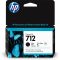 Hp 712/3ED70A tintapatron black ORIGINAL
