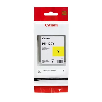 Canon PFI120 tintapatron yellow ORIGINAL