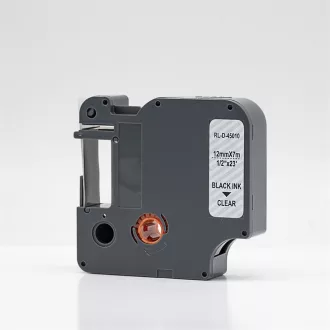   Feliratozógép szalag kompatibilis Dymo D1 S0720500/45010 12mmx7m ECO fekete/víztiszta