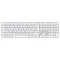 Billentyűzet APPLE MAGIC KEYBOARD bluetooth (QWERTZ, magyar nyelvű, Touch ID, számbillentyűzet) fehér