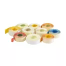 Árazószalag folyamatos 20mm, 14,5m 10 tekercs/csomag, fehér