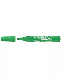   Flipchart marker vízbázisú 1-4mm, vágott Artip 12XXL zöld