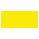 Elválasztócsík, karton 190g. 10,5x24cm, 100 db/csomag, Bluering® sárga