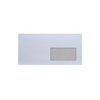   Boríték LA4 öntapadó bélésnyomott jobb ablakos 45x90mm 110x220mm J20A15 Bluering® fehér