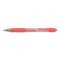 Zseléstoll 0,7mm, nyomógombos Pilot G-2, írásszín neon piros