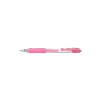   Zseléstoll 0,7mm, nyomógombos Pilot G-2, írásszín pasztell rózsaszín
