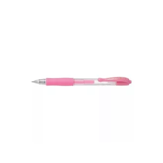   Zseléstoll 0,7mm, nyomógombos Pilot G-2, írásszín pasztell rózsaszín