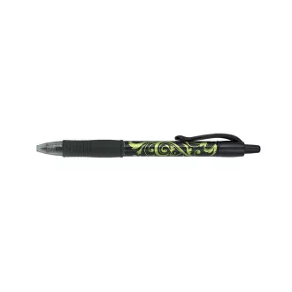   Zseléstoll 0,7mm, nyomógombos Pilot G-2 Victoria medium tip, írásszín zöld