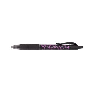   Zseléstoll 0,7mm, nyomógombos Pilot G-2 Victoria medium tip, írásszín rózsaszín