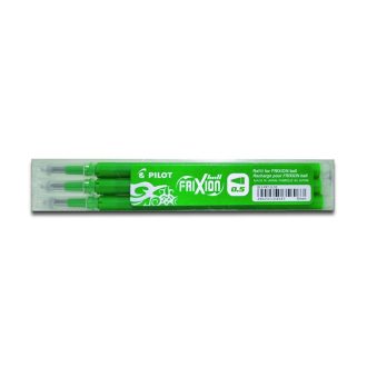   Rollertoll betét golyóméret 0,5mm, 3 db/csom Pilot Frixion Ball, írásszín zöld