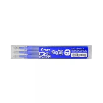   Rollertoll betét golyóméret 0,5mm, 3 db/csom Pilot Frixion Ball, írásszín kék