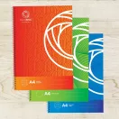 Spirálfüzet A4, 70lap Bluering® kockás