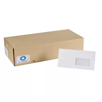   Boríték LC6/5 enyvezett bélésnyomott jobb ablakos 45x90mm 114x229mm J28A20 Bluering® fehér