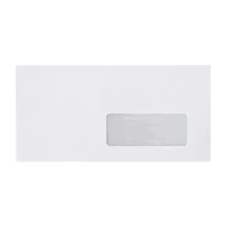   Boríték LA4 szilikonos bélésnyomott jobb ablakos 35x90mm 110x220mm J28A20 Bluering® fehér