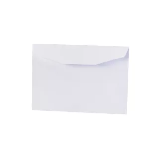   Boríték LC/6 ragasztó felület nélküli 114x162mm Bluering® fehér