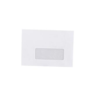   Boríték LC/6 enyvezett bélésnyomott jobb ablakos 35x90mm 114x162mm J28A20 Bluering® fehér