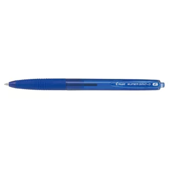   Golyóstoll 0,7 nyomógombos F Super Grip G Pilot, írásszín kék