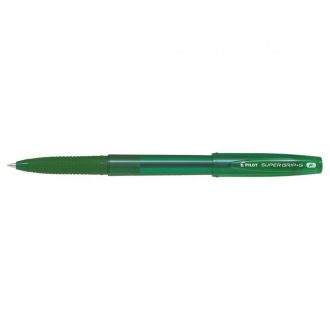   Golyóstoll 0,7 kupakos F Super Grip G Pilot, írásszín zöld