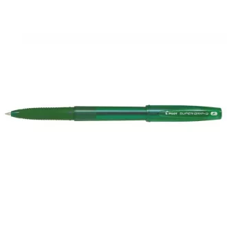   Golyóstoll 0,7 kupakos F Super Grip G Pilot, írásszín zöld