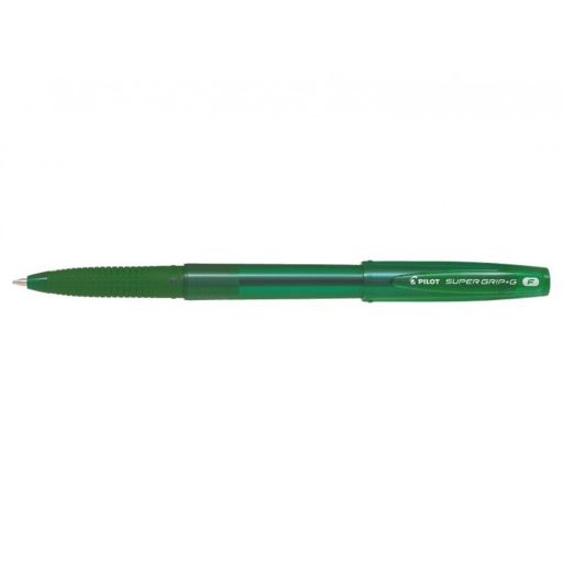 Golyóstoll 0,7 kupakos F Super Grip G Pilot, írásszín zöld