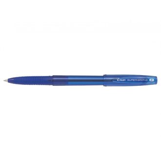   Golyóstoll 0,7 kupakos F Super Grip G Pilot, írásszín kék