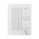 Gyorsfűző A4, 230g. karton Bluering® fehér