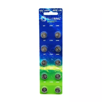 Gombelem LR44 1,5V Bluering®