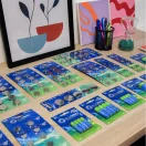 Elem AA ceruza LR6 tartós alkáli 4 db/csomag, Bluering®