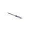 Golyóstoll 0,8mm, nyomógombos fém test, színes rész WTX Pen, Bluering® írásszín kék