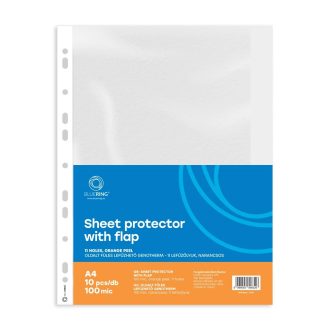   Genotherm lefűzhető, A4, 100 micron narancsos oldalt füles Bluering® 10 db/csomag,