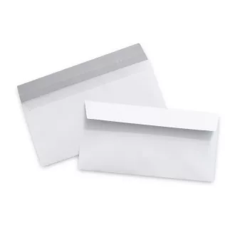   Boríték LA4 szilikonos bélésnyomott 110×220mm Bluering® fehér