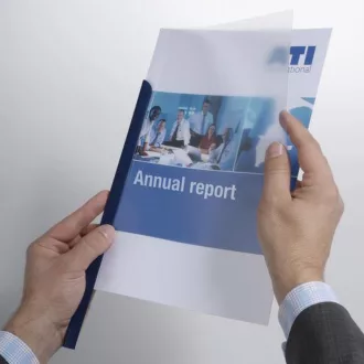   Iratsínborító 120 micron műanyag 50 db/csomag, Durable 2939/19 áttetsző