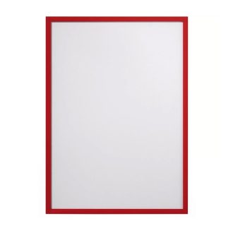   Infókeret A3, 5 db/csomag, Durable Duraframe® Magnetic piros
