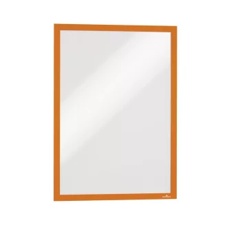   Infókeret A3, XXL csomag, 6 db/csomag, Durable Duraframe® narancssárga