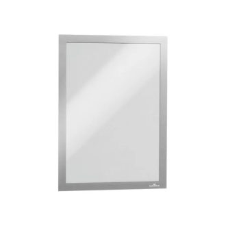   Infókeret A4, mágneses záródás, Durable Duraframe® ezüst