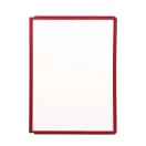 Bemutatótábla panel, A4, 5 db/csomag, Durable Sherpa piros