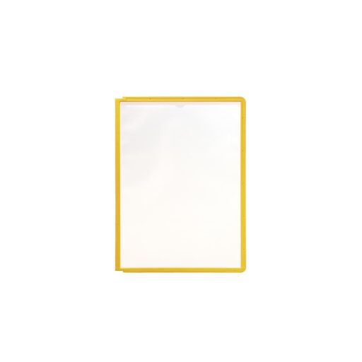 Bemutatótábla panel, A4, 5 db/csomag, Durable Sherpa sárga