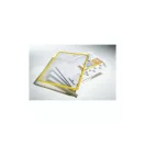Bemutatótábla panel, A4, 5 db/csomag, Durable Sherpa sárga