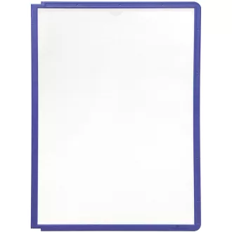 Bemutatótábla panel, A4, 5 db/csomag, Durable Sherpa lila