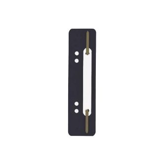   Gyorsfűző szerkezet, lefűzőlapocska, PP Durable 25 db/csomag, fekete