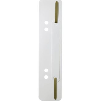   Gyorsfűző szerkezet, lefűzőlapocska, PP Durable 25 db/csomag, fehér