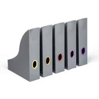   Iratpapucs 73x306x241mm, szett Durable Varicolor®, 5 db/csomag, antracit