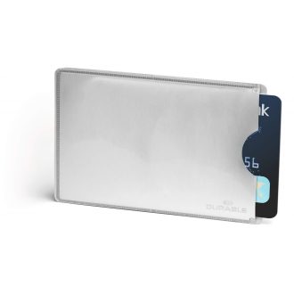   Bankkártya tok 54x86mm, 1 db-os RFID védelem 10 db/csomag, Durable