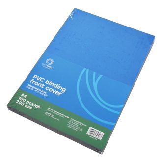   Előlap, A4, 200 micron 100 db/csomag, Bluering® áttetsző kék
