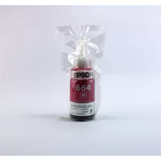 Ink Epson T6643 dye magenta 70ml ORIGINAL doboz nélkül