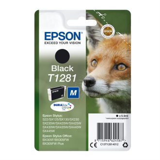 Epson T1281 tintapatron black ORIGINAL