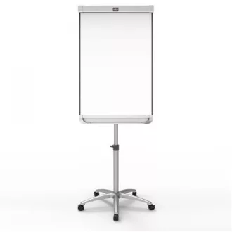   Flipchart tábla mobil 70x100cm, mágneses alukeretes görgős gurítható Evo